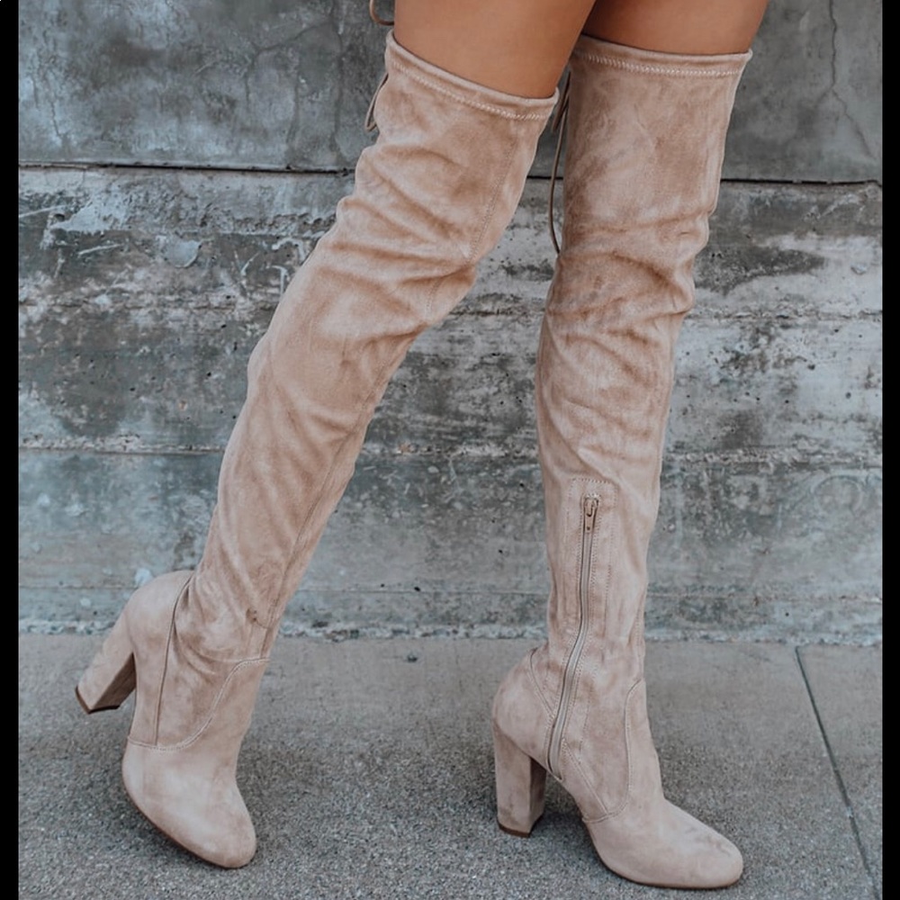 Over the knee boots